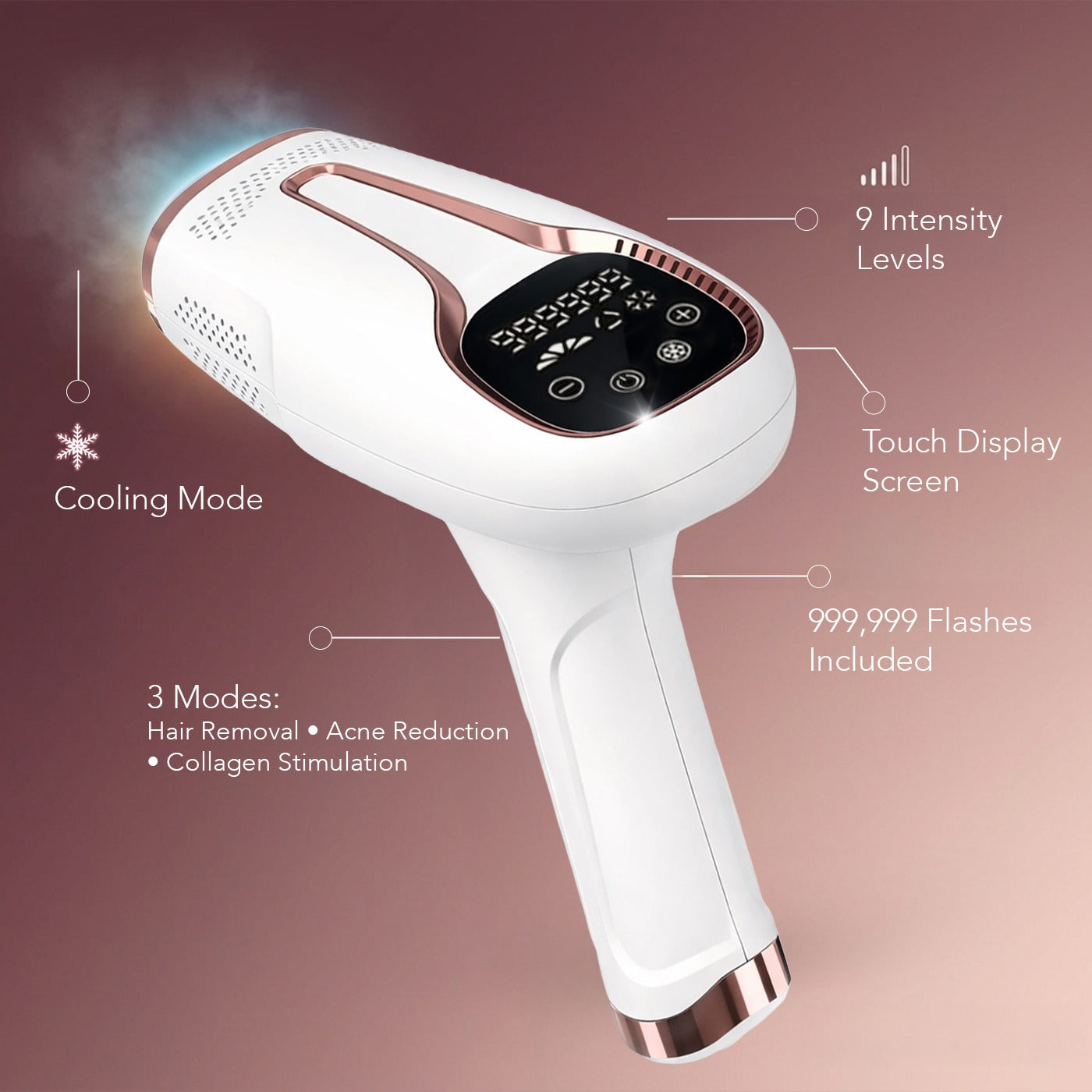 Elara - IPL Laser Hair Removal Device